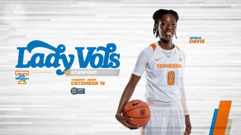 Tennessee Women's Basketball plays Standford at Thompson-Boling Arena Tuesday. Tip off is set for 5:02pm CT. (UT Athletics)