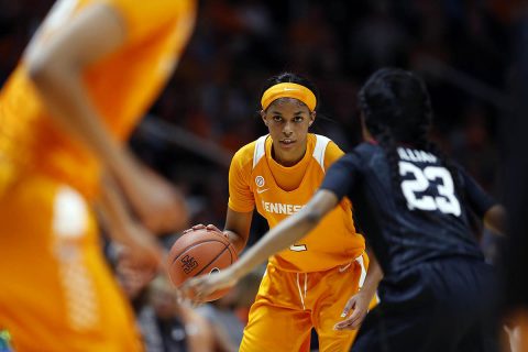 #9 Tennessee Women's Basketball falls to #8 Stanford Tuesday night at Thompson-Boling arena, 95-85. (UT Athletics) #9 Tennessee Women's Basketball falls to #8 Stanford Tuesday night at Thompson-Boling arena, 95-85. (UT Athletics)