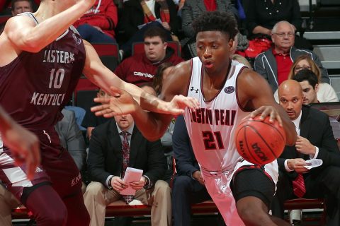 Austin Peay Men's Basketball take on the Tennessee State Tigers at the Dunn Center, Thursday night. (APSU Sports Information)