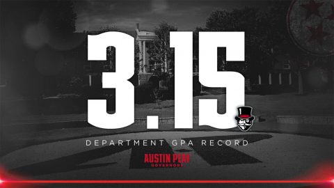 APSU Governors student-athletes set department record with 3.15 GPA in Fall 2018