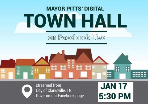 City of Clarksville Mayor Joe Pitts Digital Town Hall