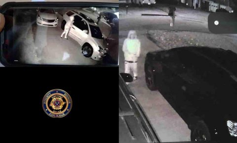 Clarksville Police are trying to identify the burglary suspects in these photos.