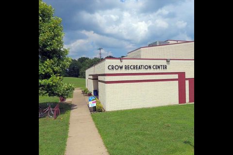 Crow Recreation Center utilized as an emergency shelter after local apartment fire.