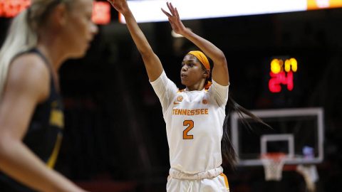 Tennessee Women's Basketball guard Evina Westbrook scored 16 points in loss to Missouri at Thompson-Boling Area, Sunday. (UT Athletics)