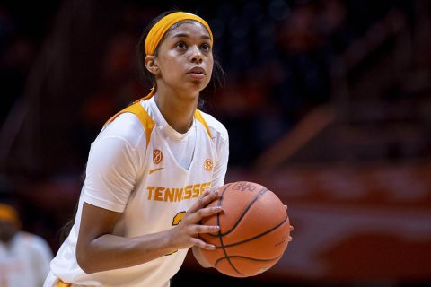 Tennessee Women's Basketball sophomore Evina Westbrook had 23 points in loss to Georgia, Sunday. (UT Athletics)