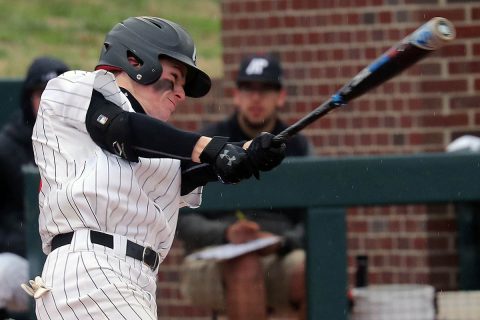 Austin Peay Baseball rallies to force extra innings in 5-3 loss to Bradley Thursday at Raymond C. Hand Park. (APSU Sports Information)