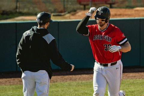 Austin Peay Baseball beats Northern Illinois 15-3 and 8-3 in a doubleheader, Sunday. (APSU Sports Information)