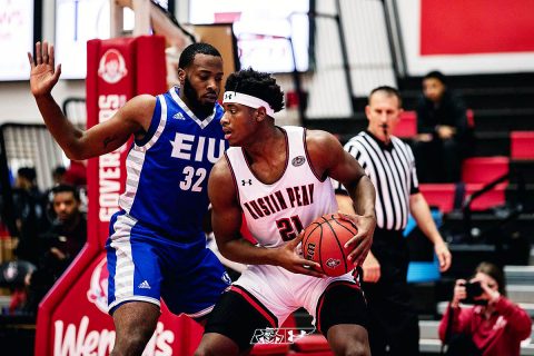 Austin Peay Men's Basketball sophomore Terry Taylor had 25 points in win over Eastern Illinois, Saturday. (APSU Sports Information)