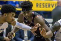 Austin Peay Basketball sophomore Terry Taylor has 18 points and 18 rebounds in win over Morehead State, Saturday. (APSU Sports Information)