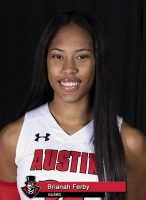 2018 APSU Women's Basketball - Brianah Ferby