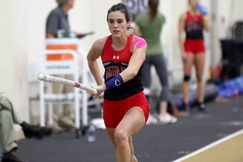 Austin Peay Track and Field's Savannah Amato took the top spot in the pole vault at Southeast Missouri meet. (APSU Sports Information)