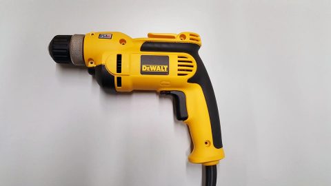 Recalled drill, the DWD110 and DWD112 drills are similar in appearance. Consumers should check the label to determine their specific drill.