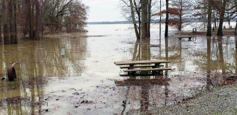 Flooding at Land Between the Lakes causes closures of some trails and campgrounds.