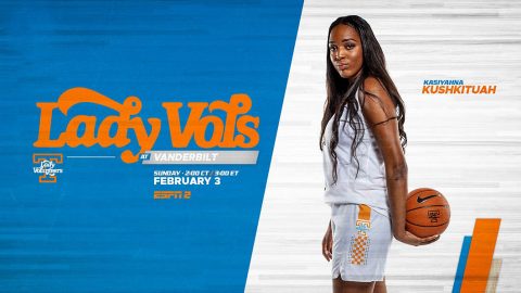 Tennessee Women's Basketball takes on rival Vanderbilt Commodores Sunday at Memorial Gymnasium. (UT Athletics)