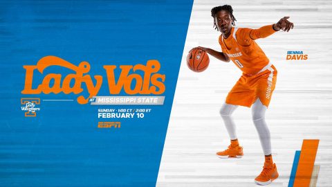 Tennessee Women's Basketball hits the road Sunday to take on Mississippi State. (UT Athletics)