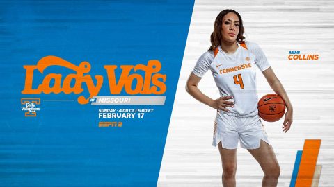 Tennessee Women's Basketball plays Missouri in Columbia late Sunday afternoon. (UT Athletics)