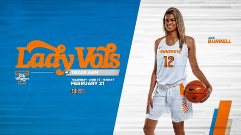 Tennessee Women's Basketball plays Texas A&M Wednesday night at Reed Arena. (UT Athletics)