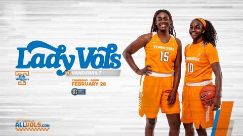 Tennessee Women's Basketball takes on Vanderbilt Thursday at Thompson-Boling Arena. (UT Athletics)