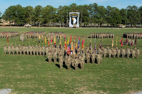 101st Airborne Division Review to be held May 3rd during Week of the Eagles 2019.