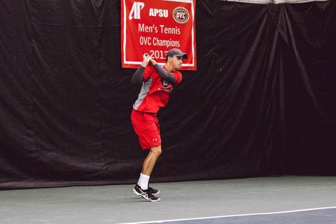 Austin Peay Men's Tennis hits the road Tuesday to take on North Alabama. (APSU Sports Information)