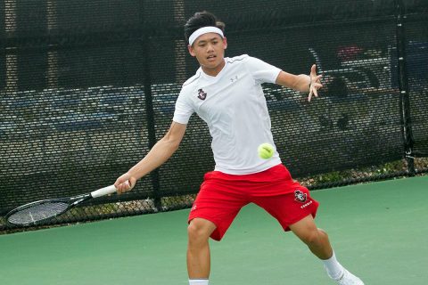 Austin Peay Men's Tennis falls Tuesday at North Alabama. (APSU Sports Information)