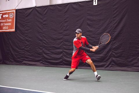 Austin Peay Men's Tennis loses to Jacksonville State Friday, 4-3. (APSU Sports Information)