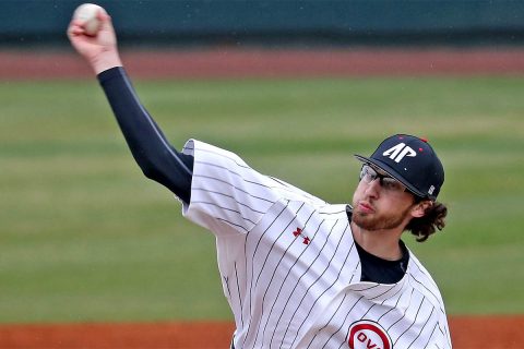 Austin Peay Baseball's offensive only able to plate one run in loss to Indiana State Friday. (APSU Sports Information)