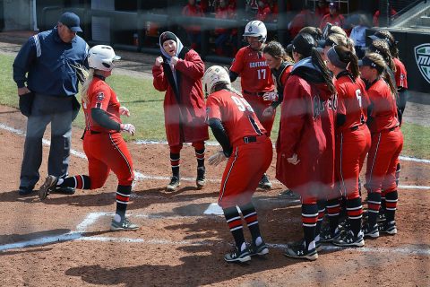 Austin Peay Softball junior Danielle Liermann is now the Govs all-time leader in doubles and total extra-base hits. (APSU Sports Information)