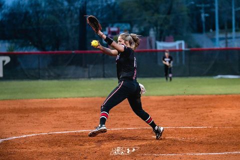 Austin Peay Softball sweeps Tennessee State Sunday, 9-1 and 4-1. (APSU Sports Information)