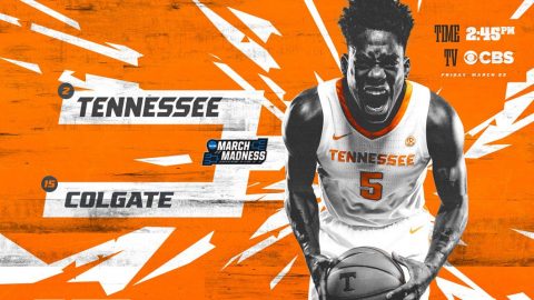 Tennessee Men's Basketball faces Colgate in the first round of the 2019 NCAA Tournament, Friday. (APSU Sports Information)