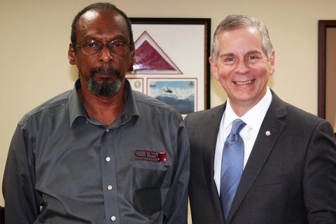 Arthur Bing Sr., left, has announced he will retire as Director of Clarksville Transit System on June 30th. “We’re going to miss his steady hand and his wise counsel, but we wish him all the best as he moves into this next chapter of his life,” Clarksville Mayor Joe Pitts said.