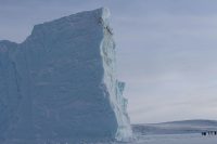 A large iceberg near Thule Air Base, Greenland. (NASA)