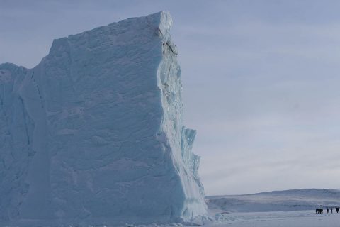 A large iceberg near Thule Air Base, Greenland. (NASA) A large iceberg near Thule Air Base, Greenland. (NASA)