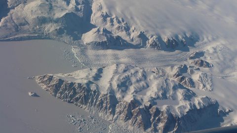 A Greenland glacier. (NASA) A Greenland glacier. (NASA)