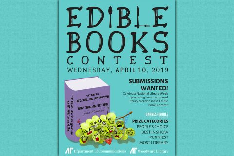 Austin Peay State University Edible Book Contest to be held April 10th.