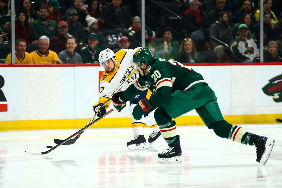 Nashville Predators down the Minnesota Wild 32 in shootout