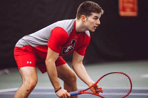 Austin Peay Men's Tennis unable to get on track against Tennessee Tech, Sunday. (APSU Sports Information)