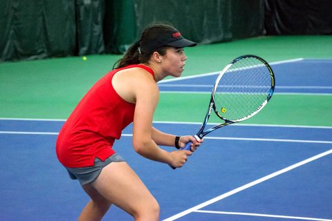 Austin Peay Women's Tennis continues unbeated season with sweep of Eastern Illinois, Friday. (APSU Sports Information)