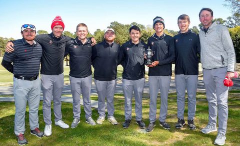 Austin Peay Men's Golf hold off Radford, USC Upstate and Gardner-Webb for runner up at Wofford Invitational, Tuesday. (APSU Sports Information)