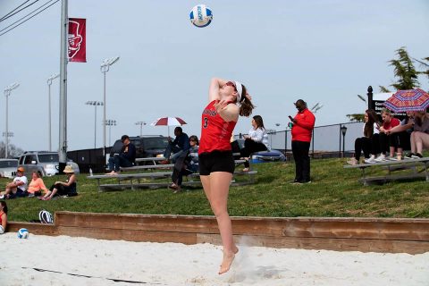 Austin Peay Beach Volleyball wrapped up ASUN Conference play at Conway Classic. (APSU Sports Information)