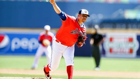 Nashville Sounds pitcher Ariel Jurado Spins Game One Gem in 3-1 Win. (Nashville Sounds)