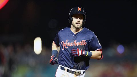 Iowa Cubs win 10-4 over Nashville Sounds to take the series lead. (Nashville Sounds)