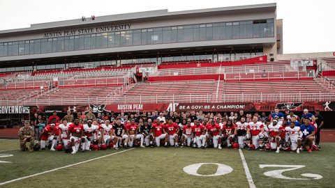 Austin Peay Football finished Spring Practice this week. (APSU Sports Information)