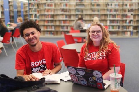 Austin Peay State University’s Felix G. Woodward Library celebrates National Library Week. (APSU)