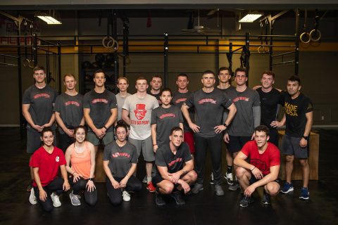 Members of the APSU ROTC Ranger Challenge team. (Benny Little, APSU)