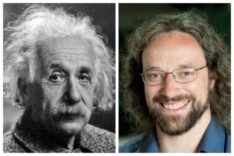 Albert Einstein and Dr. Matthew Stanley 