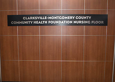 A floor inside the McCord Building is named after the foundation. (APSU) A floor inside the McCord Building is named after the foundation. (APSU)