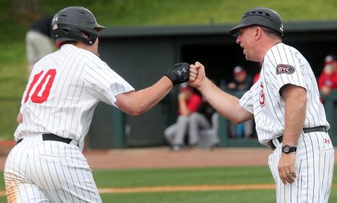 Austin Peay Baseball plays Atlantic Sun conference Jacksonville this weekend at Raymond C. Hand Park. (Robert Smith, APSU Sports Information)