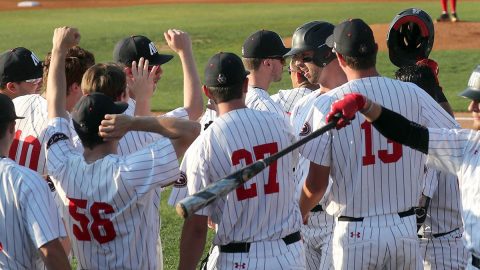 Austin Peay Baseball loses 14-5 to Jacksonville State Friday night at Raymond C. Hand Park. The Governors will be the #2 seed in the OVC Baseball Tournament. (APSU Sports Information)