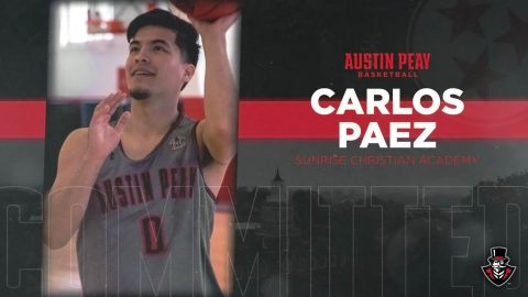 Austin Peay Men's Basketball adds guard Carlos Paez. (APSU Sports Information)